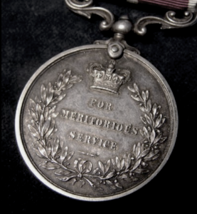 The Meritorious Service Medal Close Up